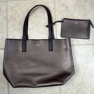 BRONZE KATE SOADE TOTE